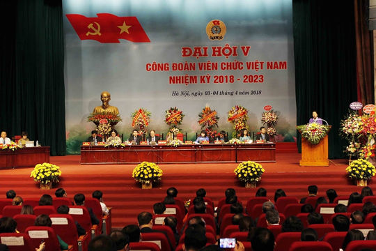 Đại hội Công đoàn Viên chức Việt Nam lần thứ V thành công tốt đẹp