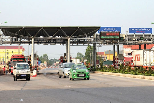 Cuối năm 2019, tất cả trạm thu giá BOT phải có làn thu không dừng