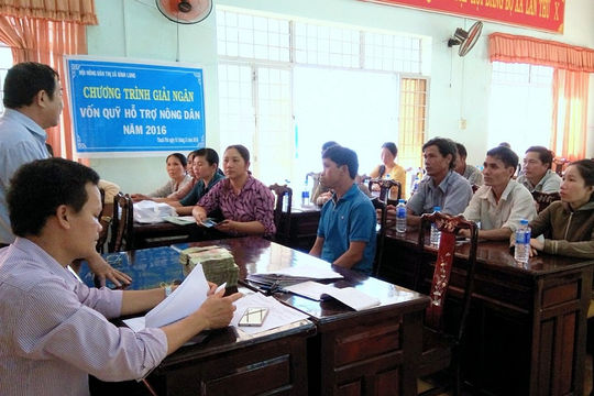 Tháo gỡ vướng mắc về vốn cho nông dân Tháo gỡ vướng mắc về vốn cho nông dân