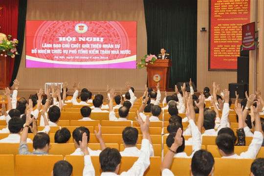 Tổ chức giới thiệu bổ nhiệm chức vụ Phó Tổng Kiểm toán Nhà nước