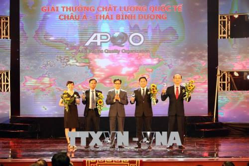 77 doanh nghiệp nhận Giải thưởng Chất lượng quốc gia và Giải thưởng Chất lượng quốc tế châu Á - Thái Bình Dương năm 2017