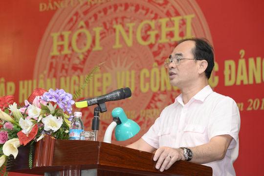 Đảng ủy KTNN tổ chức Hội nghị tập huấn nghiệp vụ công tác đảng