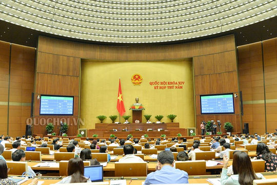 Quốc hội thông qua Nghị quyết về Chương trình xây dựng luật, pháp lệnh năm 2019