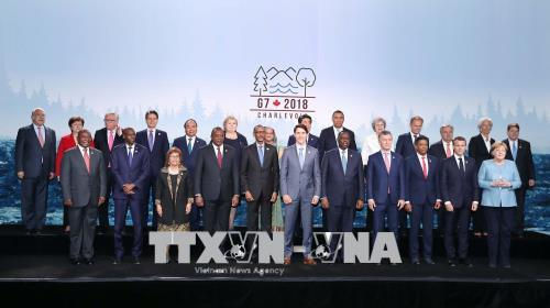 Thủ tướng đề xuất các nước G7 hình thành cơ chế hợp tác toàn cầu về giảm chất thải nhựa