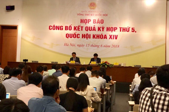 Quốc hội hoàn thành tốt đẹp chương trình Kỳ họp thứ 5