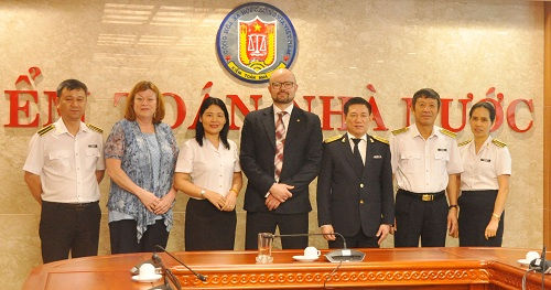 Tổng Kiểm toán Nhà nước tiếp xã giao Đoàn công tác của CAAF