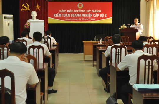 Khai giảng Lớp Bồi dưỡng kỹ năng kiểm toán doanh nghiệp cấp độ 2