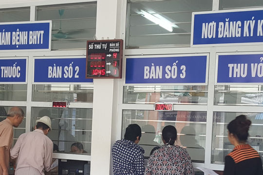 60/63 tỉnh, thành phố chi vượt Quỹ Khám chữa bệnh bảo hiểm y tế 60/63 tỉnh, thành phố chi vượt Quỹ Khám chữa bệnh bảo hiểm y tế