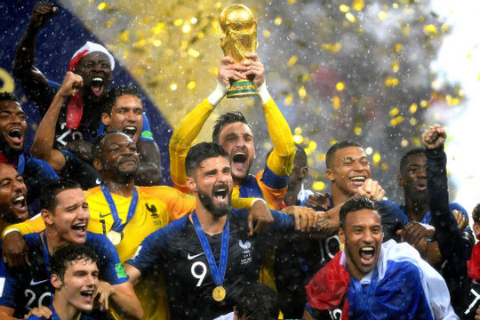 Pháp lần thứ 2 vô địch World Cup
