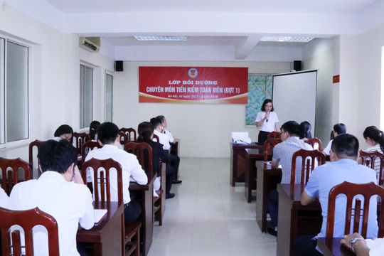 Khai giảng Lớp Bồi dưỡng chuyên môn Tiền Kiểm toán viên Khai giảng Lớp Bồi dưỡng chuyên môn Tiền Kiểm toán viên