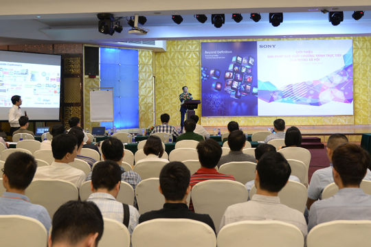 Sony giới thiệu giải pháp sản xuất chương trình trực tiếp