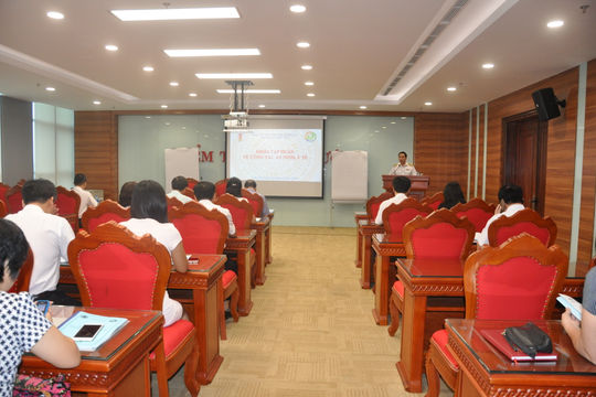 Tập huấn công tác an ninh - y tế phục vụ Đại hội ASOSAI 14