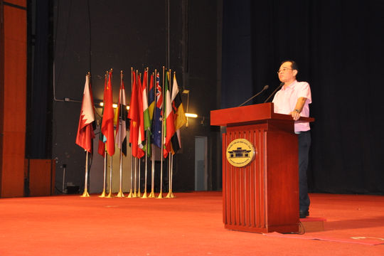 Diễn tập công tác lễ tân, nội dung và chụp ảnh phục vụ Đại hội ASOSAI 14