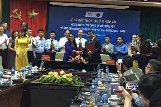 Bộ Y tế và FPT hợp tác xây dựng mô hình y tế thông minh