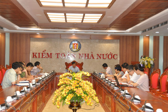 Tiểu ban Lễ tân - Khánh tiết họp rà soát sau diễn tập