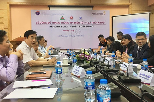 Ra mắt trang thông tin điện tử “Vì lá phổi khoẻ” Ra mắt trang thông tin điện tử “Vì lá phổi khoẻ”