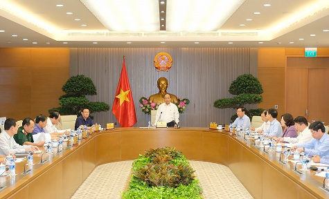 Thường trực Chính phủ họp về công tác tổ chức Hội nghị WEF ASEAN