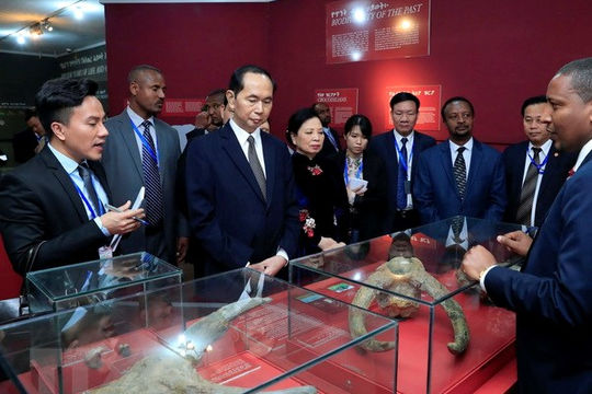 Chủ tịch nước kết thúc chuyến thăm Ethiopia