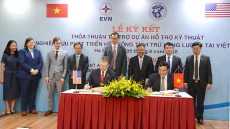 Hoa Kỳ hỗ trợ nghiên cứu phát triển hệ thống tích trữ năng lượng tại Việt Nam