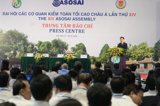 Khai trương Trung tâm báo chí và Họp báo về Đại hội ASOSAI 14