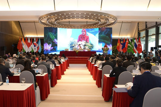 Các đại biểu thảo luận chương trình nghị sự và đánh giá một số kết quả hoạt động của ASOSAI trong thời gian qua