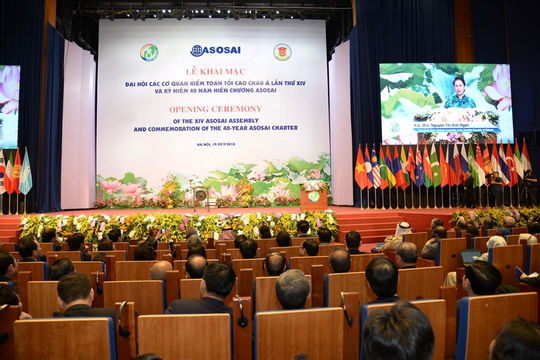 Khai mạc trọng thể Đại hội ASOSAI 14 và kỷ niệm 40 năm Hiến chương ASOSAI