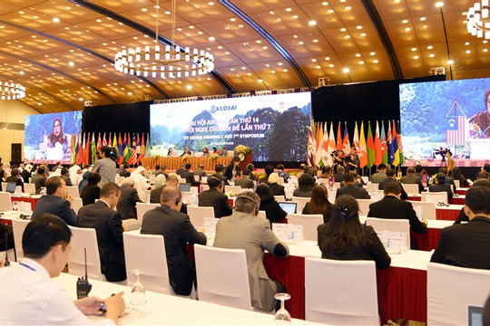Tập trung bàn thảo, thông qua các chương trình nghị sự của Phiên toàn thể lần thứ nhất Đại hội ASOSAI 14