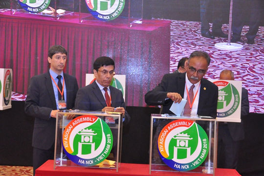 Khai mạc phiên họp toàn thể lần thứ hai Đại hội ASOSAI 14: Bầu cử 05 thành viên Ban Điều hành và 02 thành viên Ủy ban Kiểm toán Khai mạc phiên họp toàn thể lần thứ hai Đại hội ASOSAI 14: Bầu cử 05 thành viên Ban Điều hành và 02 thành viên Ủy ban Kiểm toán