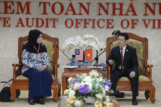 Tổng Kiểm toán Nhà nước Hồ Đức Phớc tiếp xã giao, hội đàm với nhiều SAI tham dự Đại hội ASOSAI 14