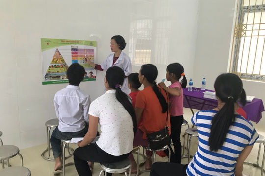 Phát động chiến dịch truyền thông tuần lễ “Dinh dưỡng và Phát triển”