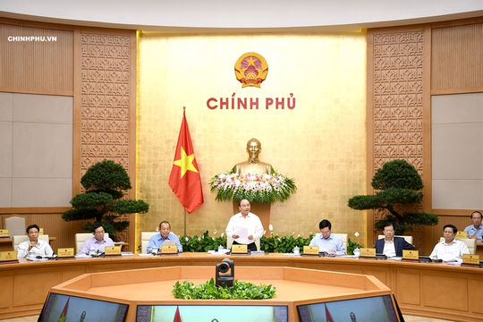 Khai mạc phiên họp Chính phủ thường kỳ tháng 9/2018