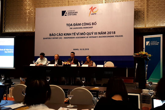 VEPR: Kinh tế Việt Nam sẽ tăng trưởng hơn 6,8% trong năm 2018