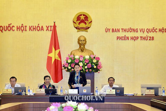 Khai mạc phiên họp thứ 28 của Uỷ ban Thường vụ Quốc hội