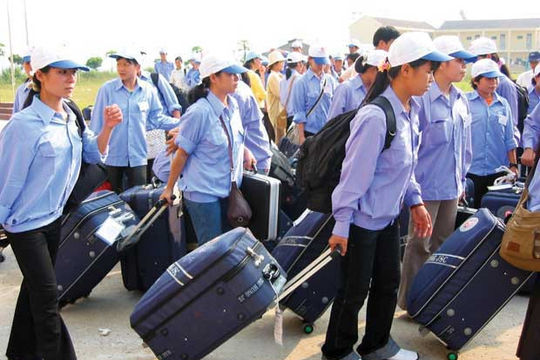 10 tháng: Xuất khẩu lao động đã vượt chỉ tiêu cả năm 2018