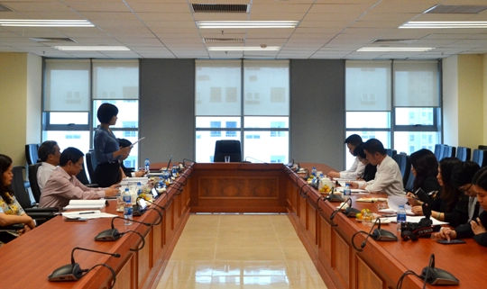 Nghiệm thu đề tài Hoàn thiện công tác quản lý tài chính đối với các đơn vị sự nghiệp công lập ở Kiểm toán Nhà nước