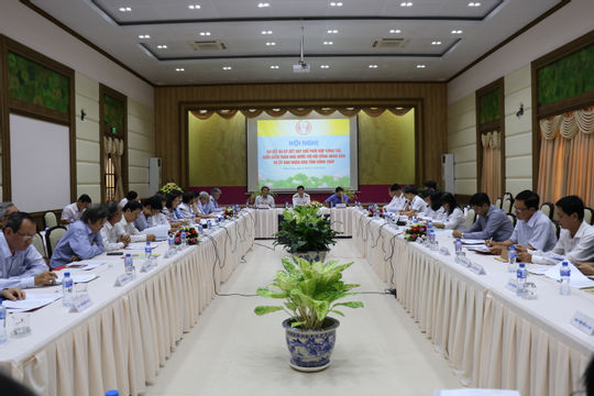 Sơ kết và ký kết Quy chế phối hợp công tác giữa KTNN với Thường trực HĐND và UBND tỉnh Đồng Tháp