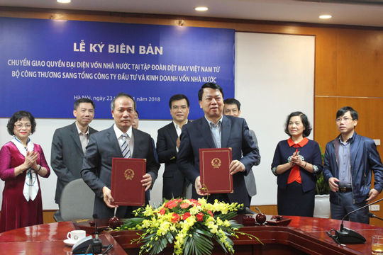 SCIC tiếp nhận quyền đại diện sở hữu vốn nhà nước tại Vinatex từ Bộ Công Thương