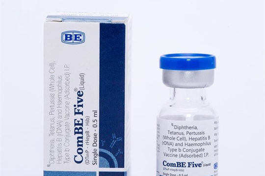 Triển khai tiêm vắc xin ComBE Five từ cuối tháng 12/2018