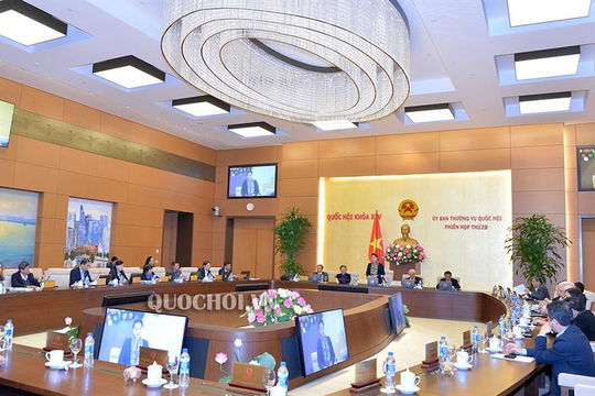 Bế mạc Phiên họp thứ 29 của Ủy ban Thường vụ Quốc hội