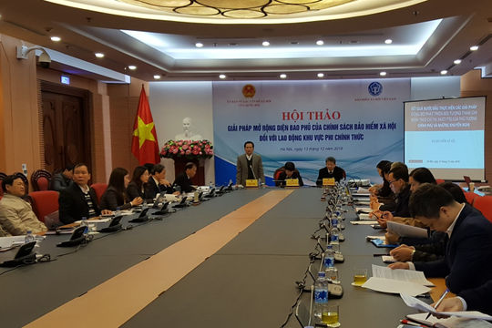 Mở rộng diện bao phủ bảo hiểm xã hội đối với lao động khu vực phi chính thức