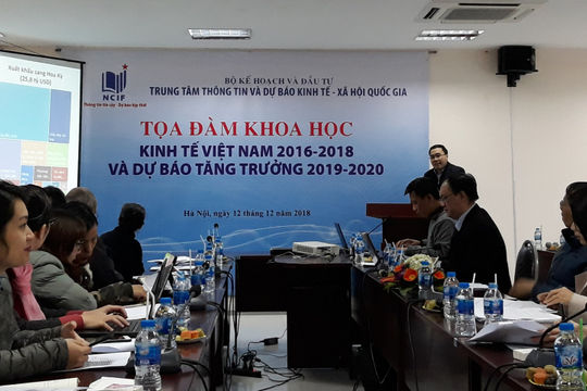 NCIF dự báo tăng trưởng kinh tế Việt Nam 2019 đạt 6,9%