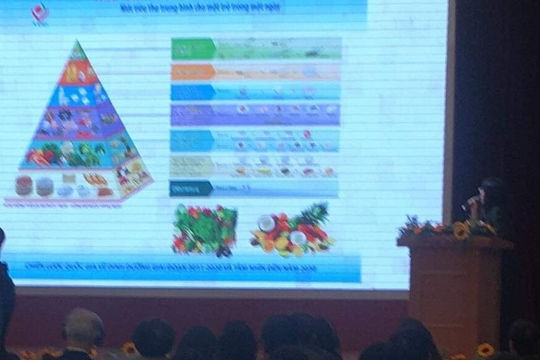 Triển khai Đề án Dinh dưỡng người Việt