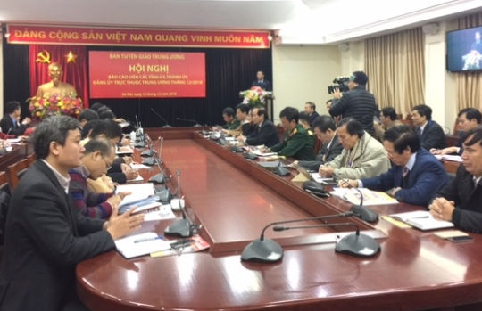 Đẩy mạnh tuyên truyền về các nội dung Hội nghị Trung ương 8 (khóa XII)