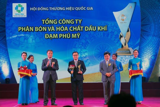 5 doanh nghiệp của PVN được trao biểu trưng Thương hiệu Quốc gia năm 2018 5 doanh nghiệp của PVN được trao biểu trưng Thương hiệu Quốc gia năm 2018