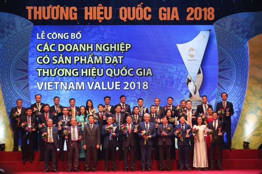 Vinh danh các doanh nghiệp có sản phẩm đạt Thương hiệu Quốc gia Vinh danh các doanh nghiệp có sản phẩm đạt Thương hiệu Quốc gia