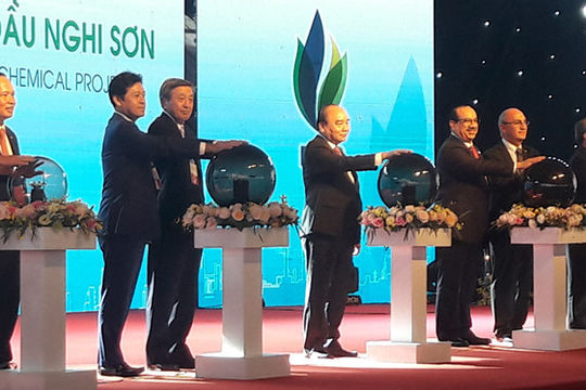 Chính thức vận hành thương mại Nhà máy lọc hóa dầu Nghi Sơn Chính thức vận hành thương mại Nhà máy lọc hóa dầu Nghi Sơn