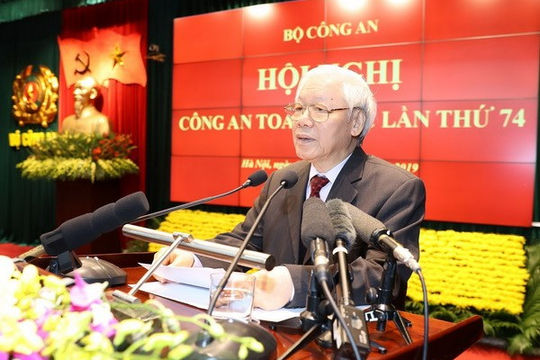 Tổng Bí thư, Chủ tịch nước nêu 5 nhiệm vụ trọng tâm ngành Công an