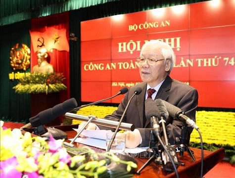 Tổng Bí thư, Chủ tịch nước dự Hội nghị Công an toàn quốc