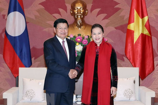 Quan hệ hợp tác hai Quốc hội Việt-Lào được triển khai tích cực