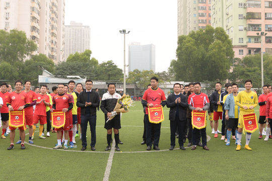 Khai mạc Giải bóng đá mini Kiểm toán Nhà nước lần thứ 15